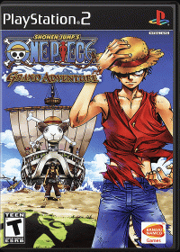 One Piece Grand Adventure Playstation 2 US box art